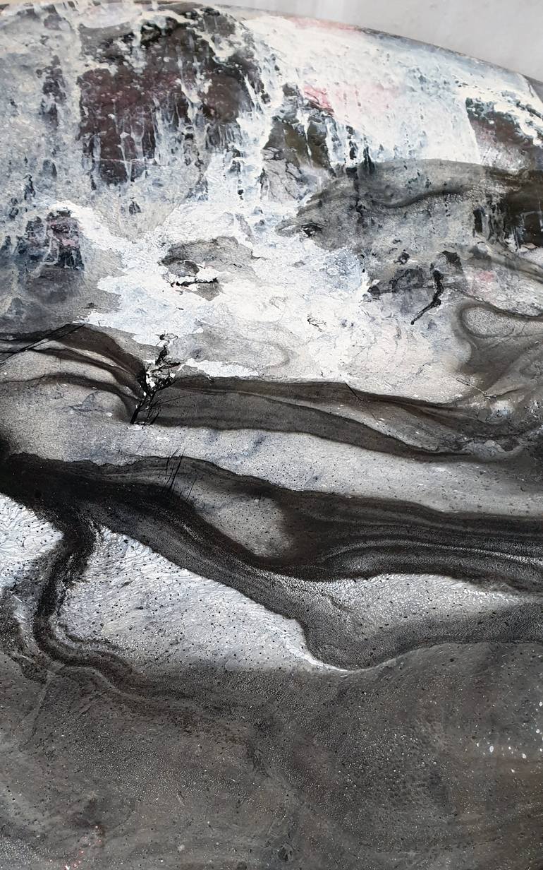 Original Abstract Expressionism Abstract Painting by Brigitte Ackland