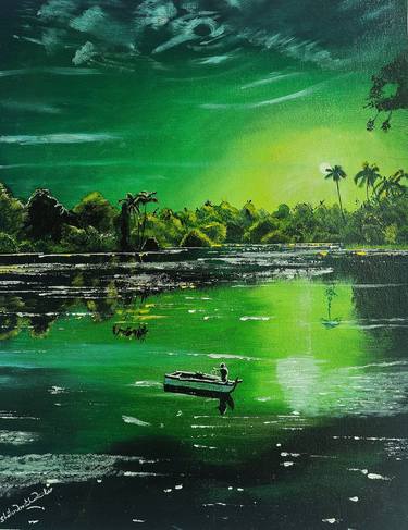 Original Landscape Paintings by Shailendra Khadkikar