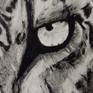 Leopards are graceful and powerful big cats, its coat is spotted and rosette on pale yellow to yellowish brown coat.  This piece of art is a respect to the nature and to one of the most mysterious animal in Jungle.