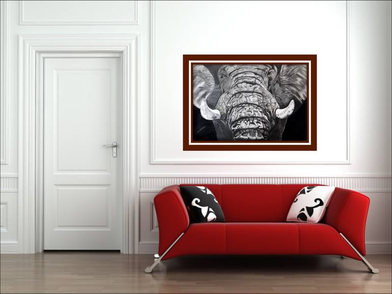 Original Portraiture People Drawing by Shailendra Khadkikar