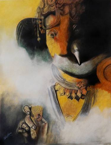 Original Abstract Paintings by Shailendra Khadkikar