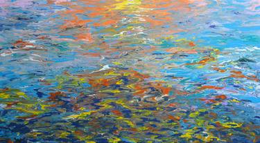 Print of Abstract Water Paintings by Cao Yan