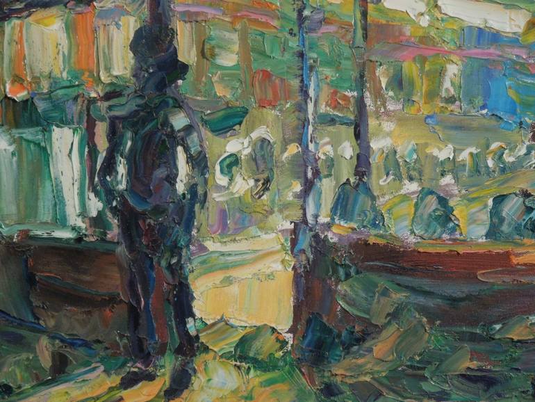 Original Expressionism Landscape Painting by Ken Mcindoe