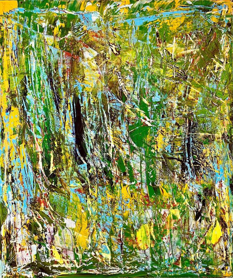 Original Abstract Expressionism Abstract Paintings by Thomas Ernst