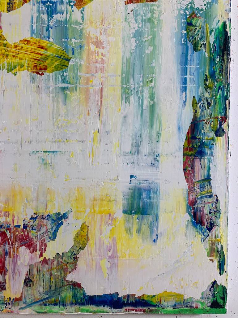 Original Abstract Expressionism Abstract Painting by Thomas Ernst