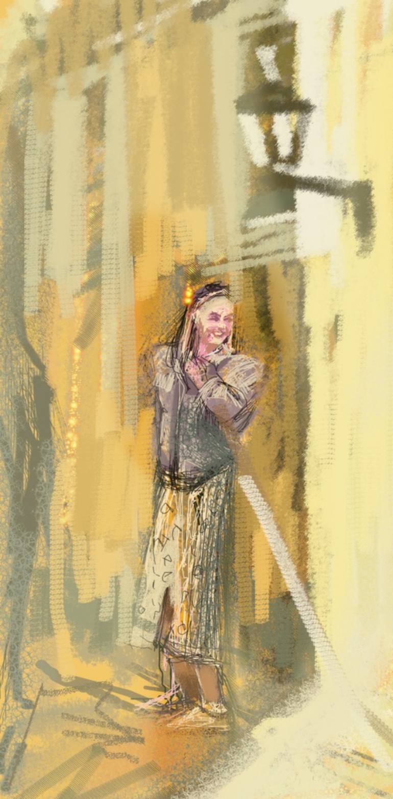 Original Conceptual People Digital by Silva Zeimane