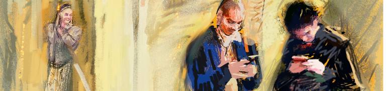 Original Conceptual People Digital by Silva Zeimane