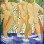 Three Bathers by Harry Clitheroe