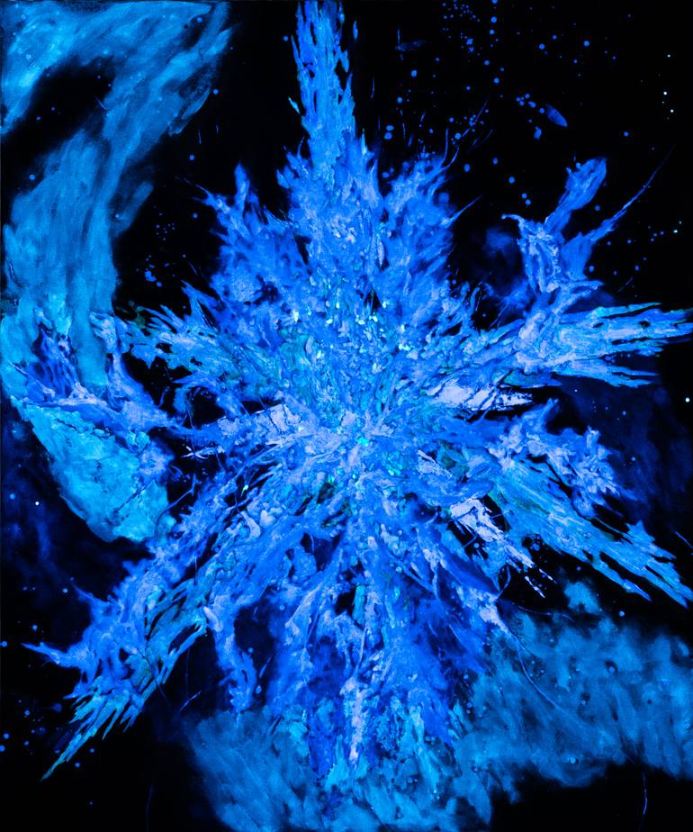 Original Other Outer Space Painting by Sherrard Grauer