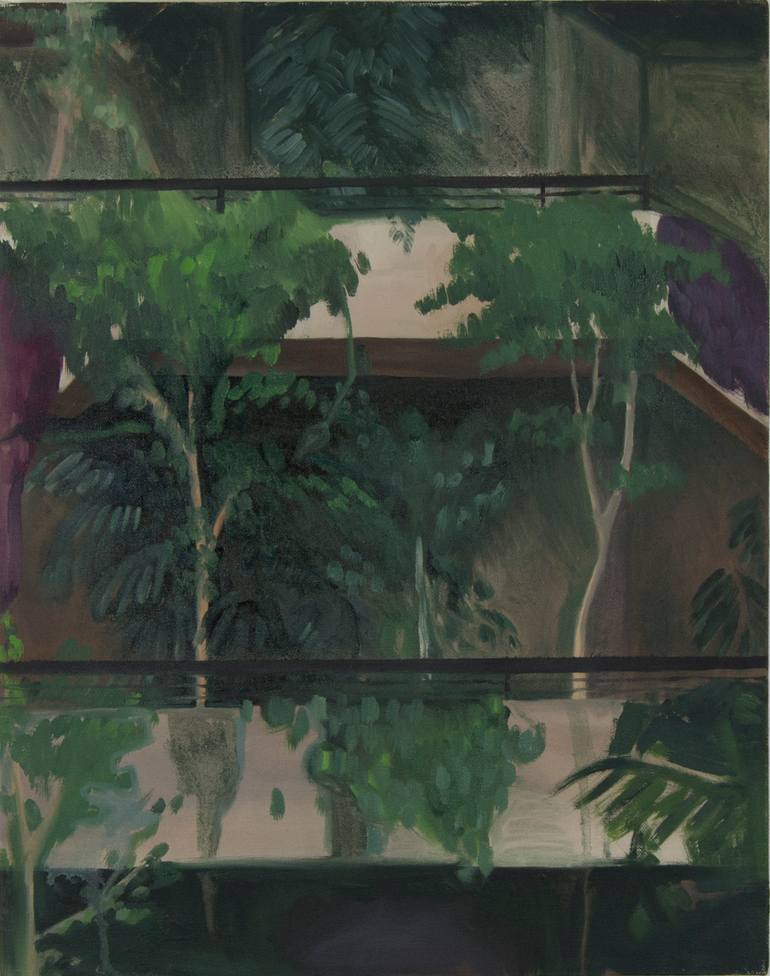 Original Figurative Botanic Painting by Juliet E P Gibbs