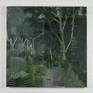 Based on the Barbican conservatory, this painting aims to capture the mysterious nature of this jungle interior.