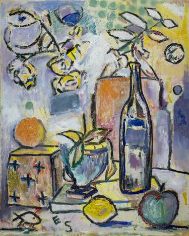 Print of Expressionism Still Life Paintings by Ed Sanz