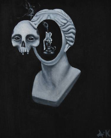 Print of Surrealism Mortality Paintings by Alison Kipping