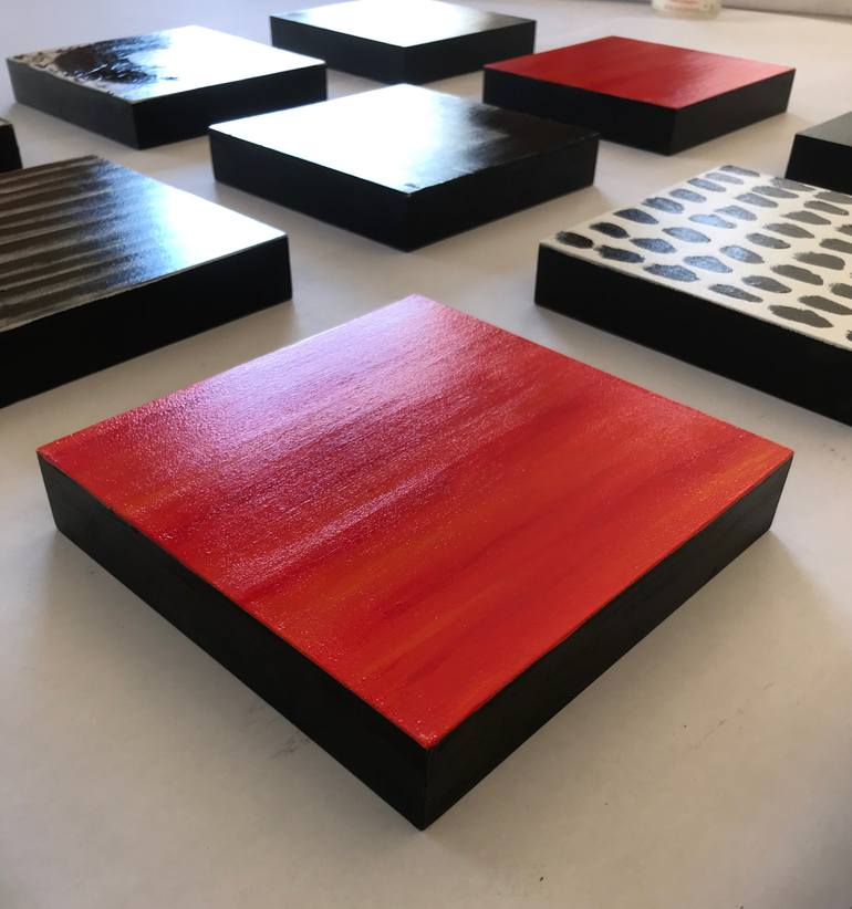 Original Minimalism Abstract Installation by Paula Gibbs
