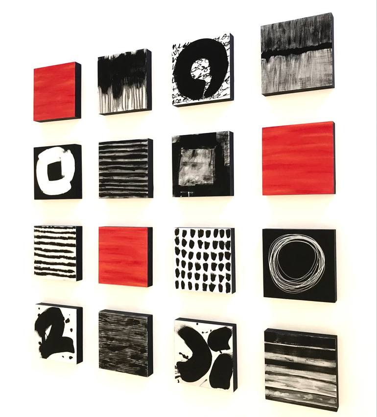 Original Minimalism Abstract Installation by Paula Gibbs