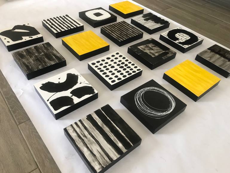 Original Minimalism Abstract Installation by Paula Gibbs