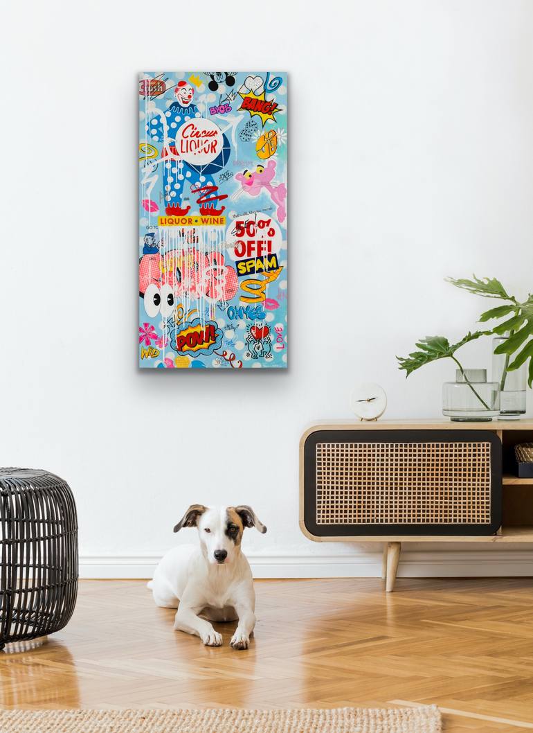 Original Pop Art Pop Culture/Celebrity Painting by Paula Gibbs