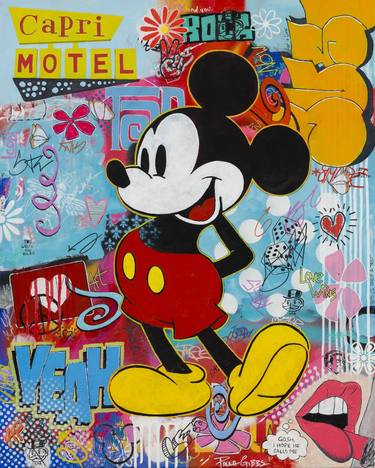 Mickey Mouse at Capri Motel thumb