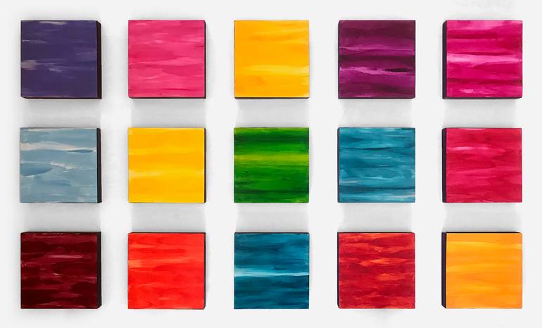 Original Minimalism Abstract Installation by Paula Gibbs
