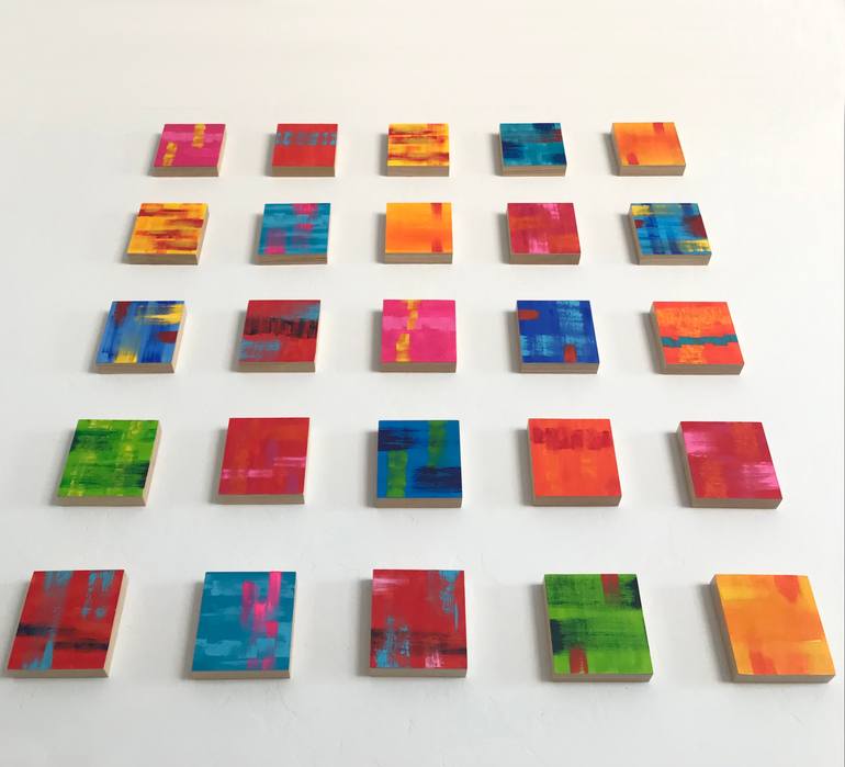 Original Minimalism Abstract Installation by Paula Gibbs