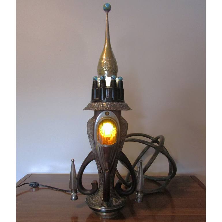 Original Conceptual Outer Space Sculpture by Craig Ebel