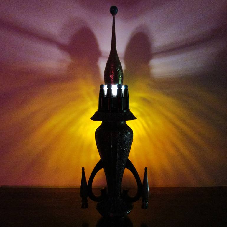 Original Conceptual Outer Space Sculpture by Craig Ebel