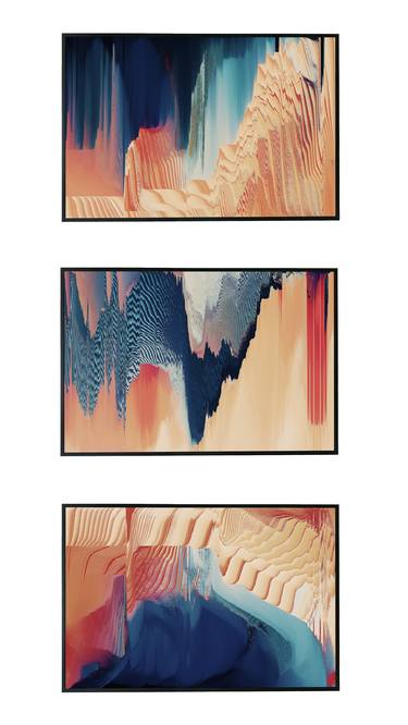 Data at Rest - Series #3 (Triptych) - Limited Edition of 5 thumb