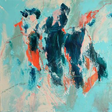 Original Abstract Expressionism Abstract Paintings by Yulia Lenina