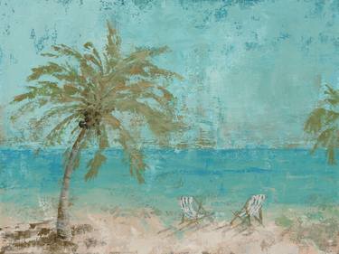 Print of Beach Paintings by MarieElaine Cusson