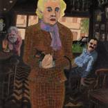 The Madonna from the Kneipe (pub) by yiftach shapira