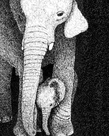 Elephants by @ArtsyAidah (1997) thumb