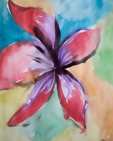 Watercolor Lily by @ArtsyAidah (2014) thumb