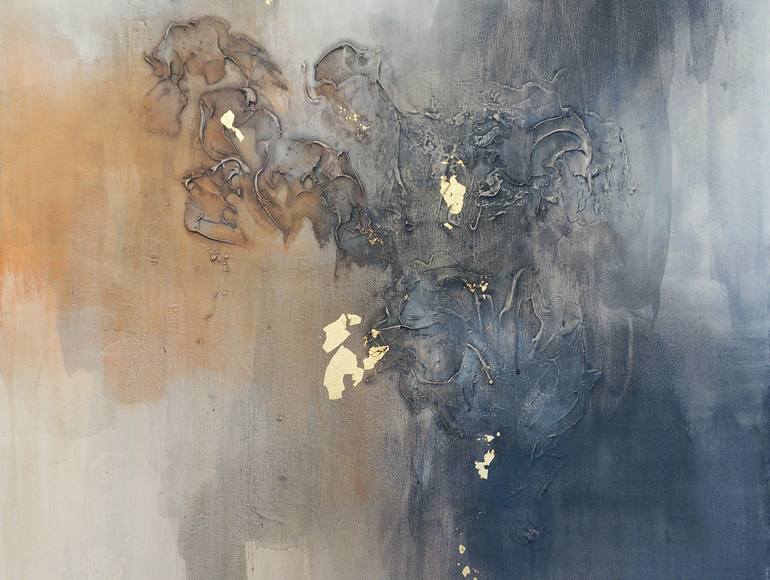 Original Abstract Expressionism Abstract Painting by Christine Olmstead