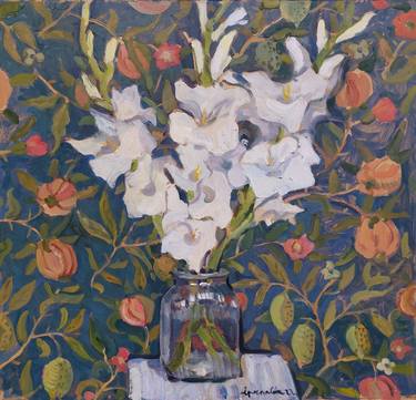 Print of Fine Art Floral Paintings by Yaroslava Tichshenko