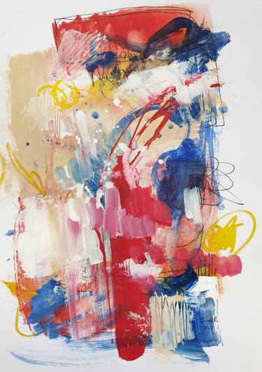 Original Modern Abstract Painting by Chris Roth