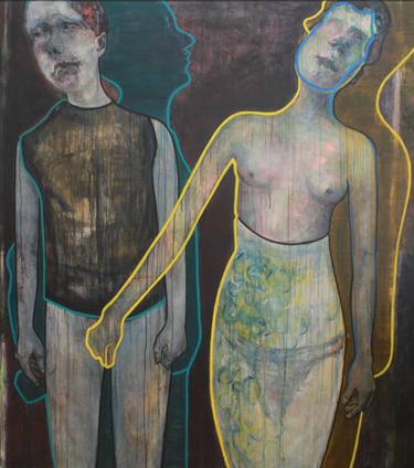 Print of Expressionism People Paintings by Ziyun Zhang