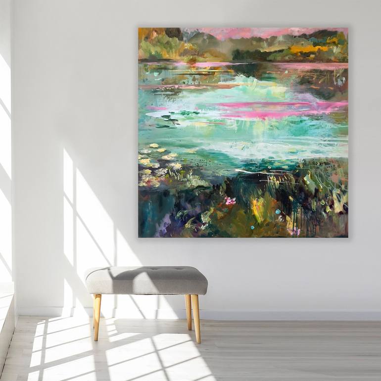 Original Contemporary Abstract Painting by Lies Goemans