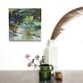 'Forest River' by Lies Goemans 20x20 cm interior