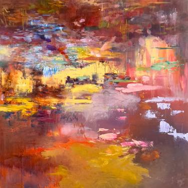 Original Abstract Paintings by Lies Goemans