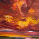 Golden Storm Of Light by Lies Goemans