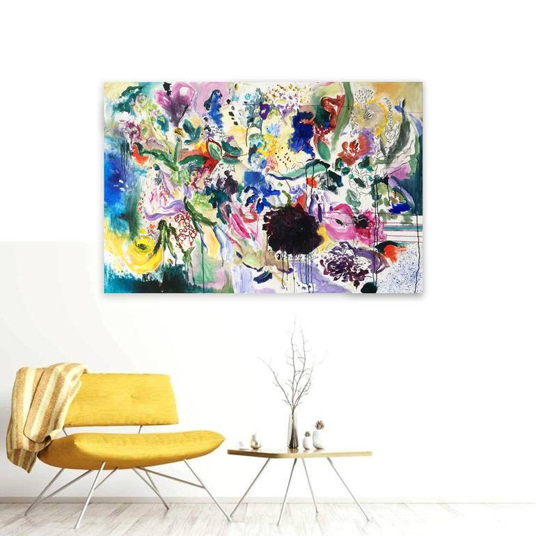 Original Abstract Painting by Lies Goemans