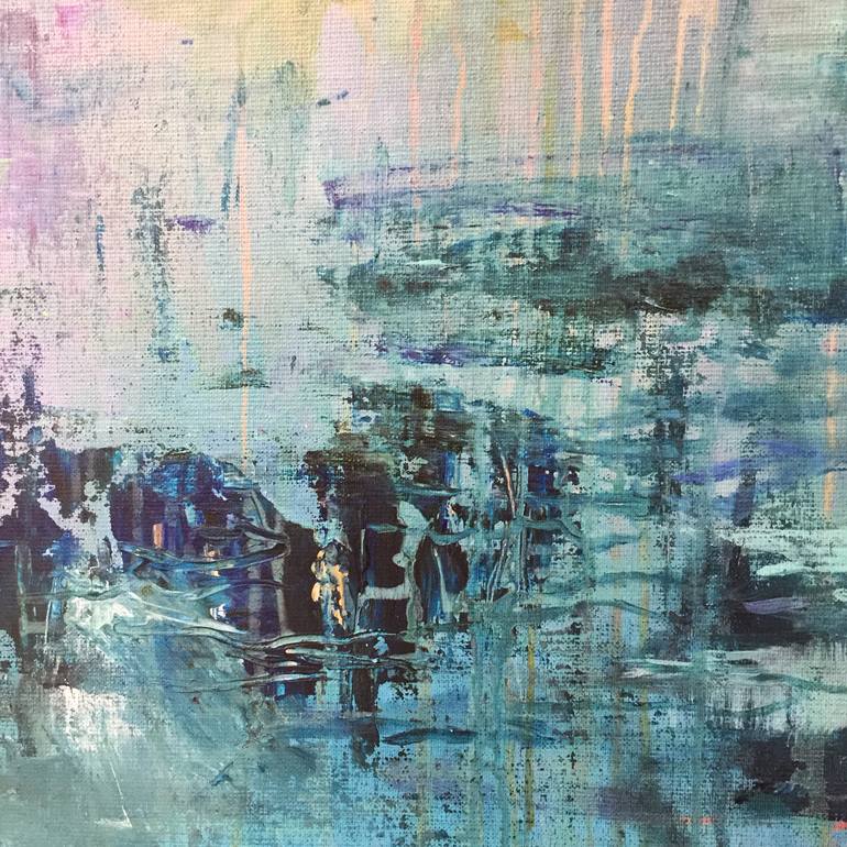 Original modern  Abstract Painting by Lies Goemans