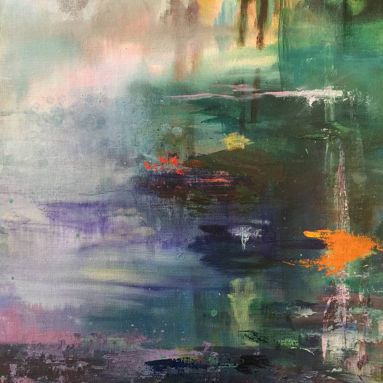 Original Abstract Painting by Lies Goemans