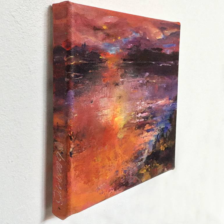 Original Abstract Painting by Lies Goemans