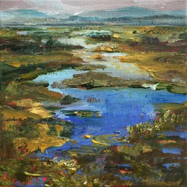 Original Modern Landscape Paintings by Lies Goemans