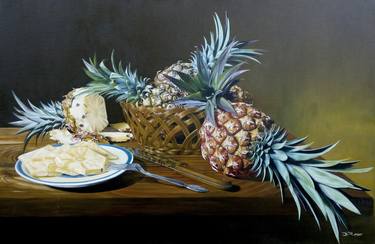 Print of Photorealism Still Life Paintings by Ramser Duarte