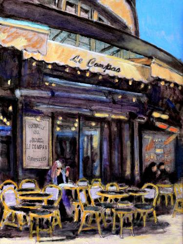 Print of Figurative Cities Paintings by David Zimmerman
