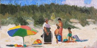 Original Beach Paintings by David Zimmerman