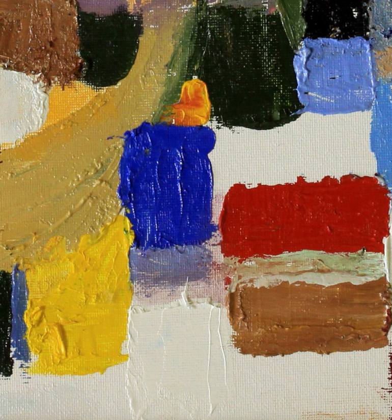Original Abstract Expressionism Abstract Painting by David Zimmerman