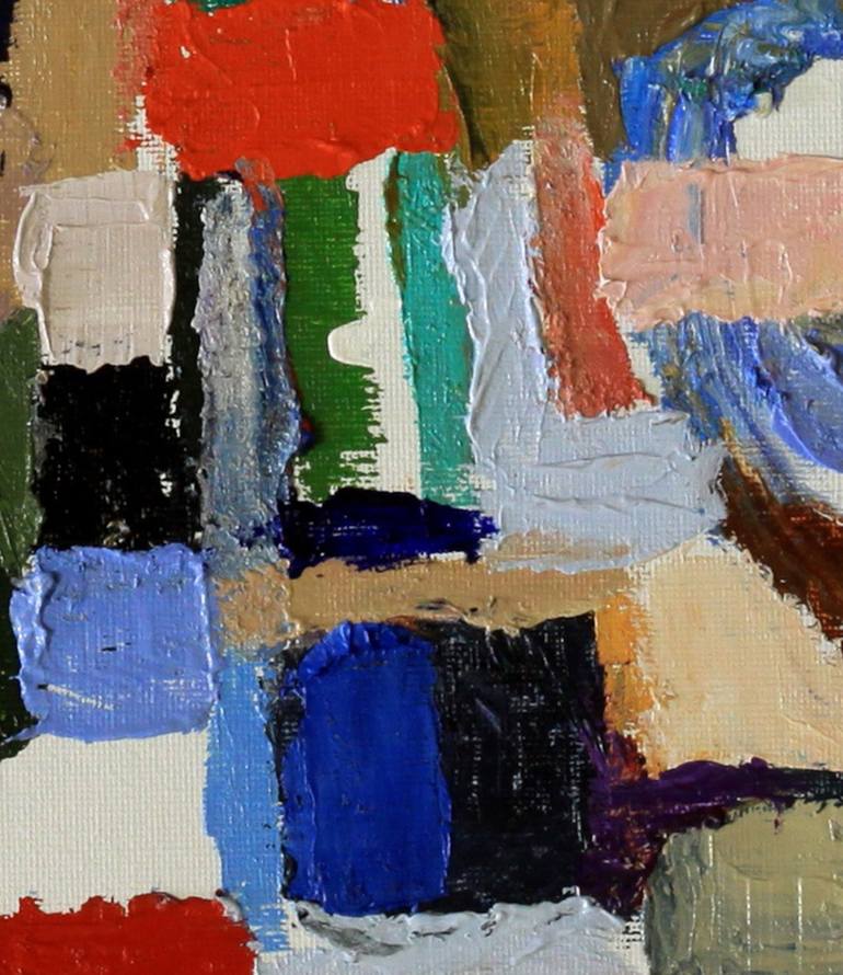 Original Abstract Expressionism Abstract Painting by David Zimmerman